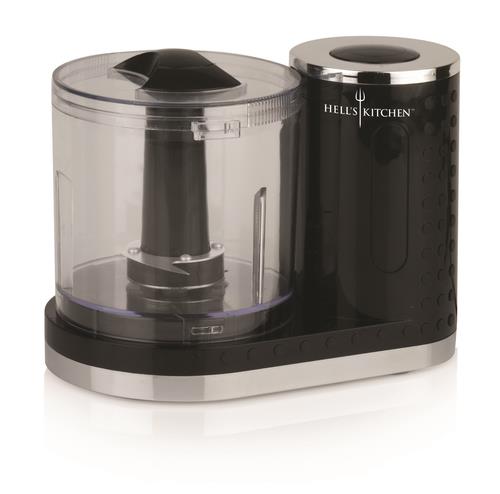 HELL'SKITCHEN Tritatutto orizzontale in acciaio inox capienza 230 ml Hell's Kitchen